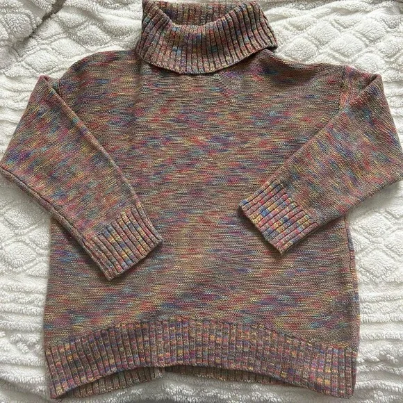 Multi Color Turtleneck - Picture 8 of 8